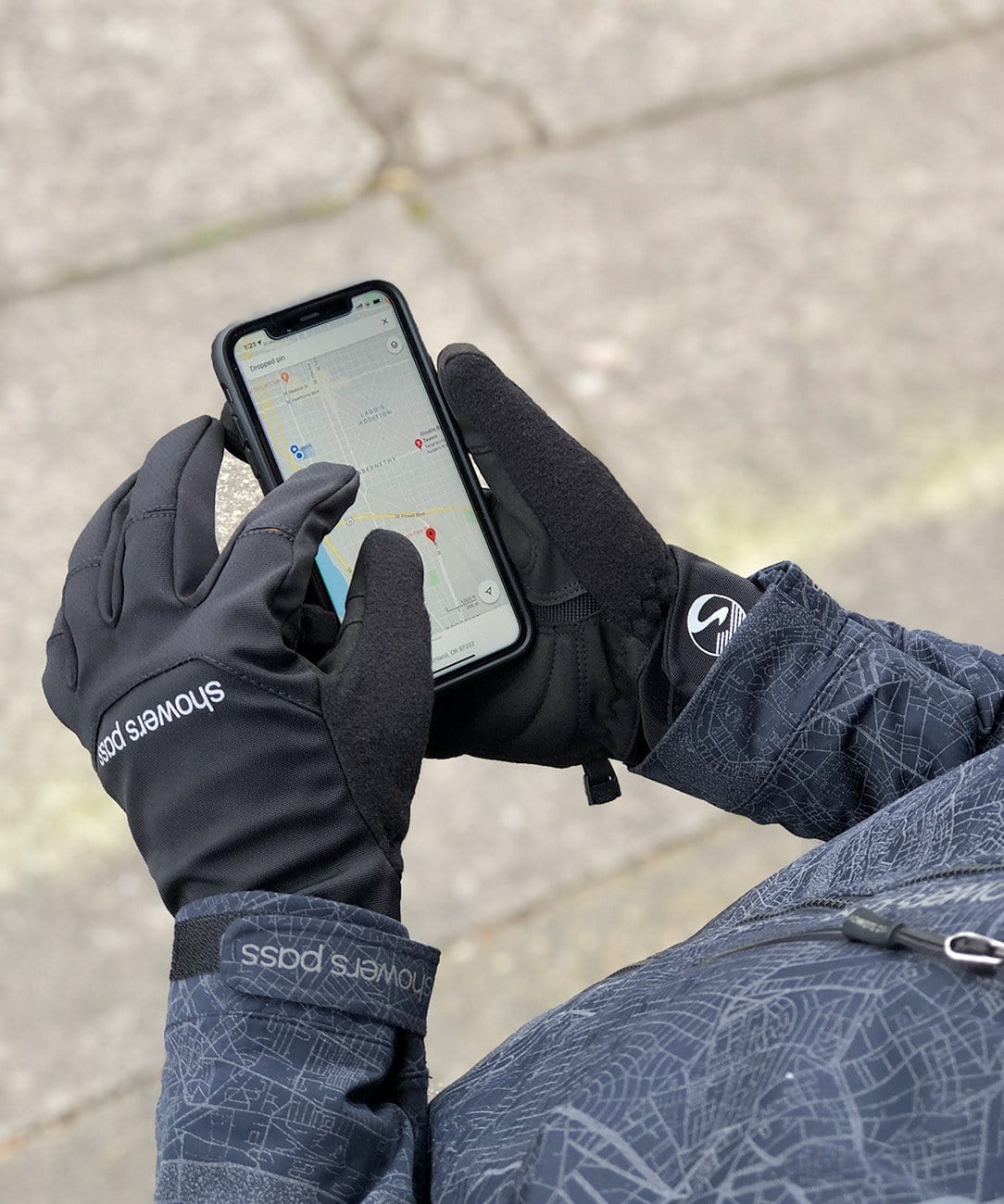 Men's Cross Point Waterproof Softshell Glove TS