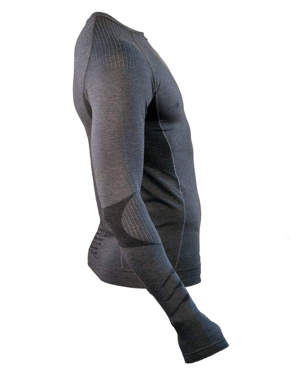 Body-Mapped Men's Cycling Long Sleeve Baselayer
