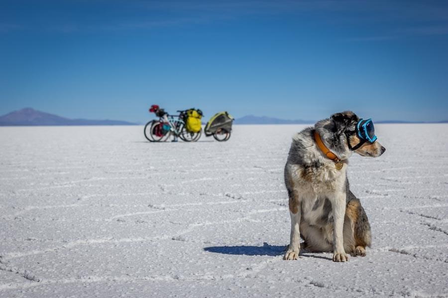 Salt and Sand: Cycling across the Bolvian Salares
