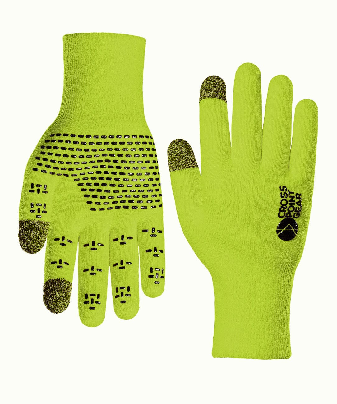 Cross Point Waterproof Knit Gloves: Sport - Neon Green / X-Large Cross Point Waterproof Knit Gloves: Sport - Neon Green / X-Large