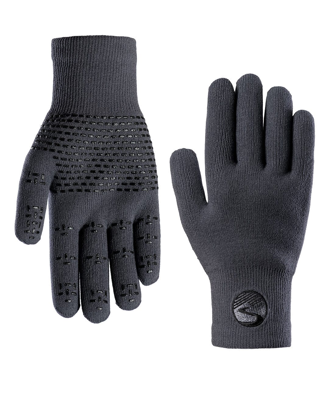 Crosspoint Waterproof Wool Knit Gloves (Grey)