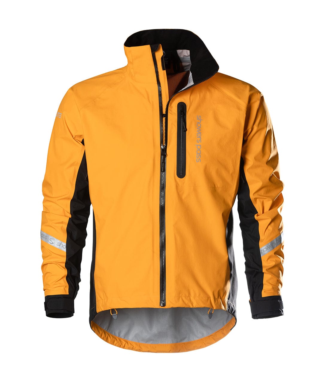 cycling rain gear Showers Pass Men's Elite III Jacket Goldenrod