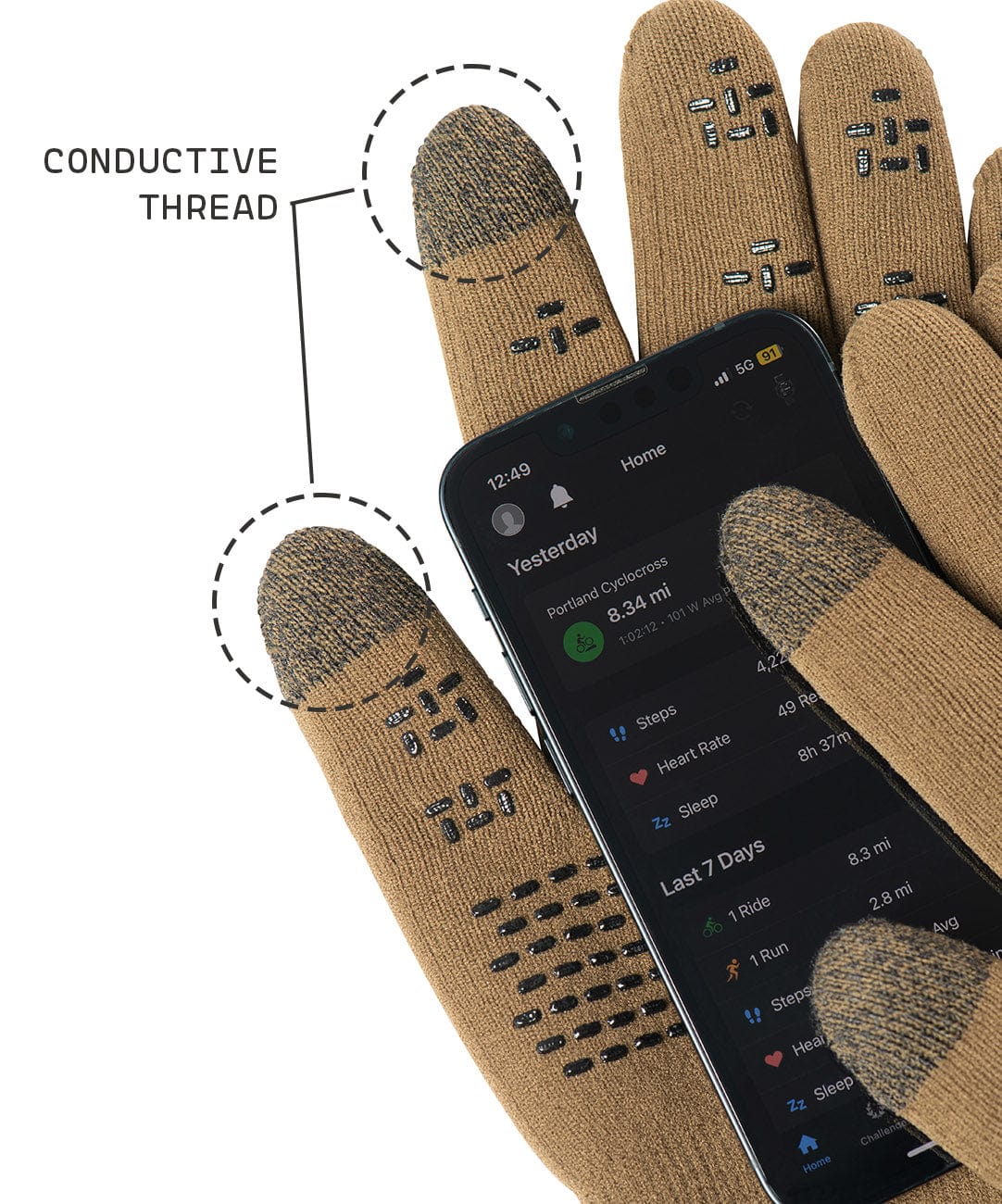 showers pass handschuhe Cross Point Waterproof Knit Gloves: Pro Wool