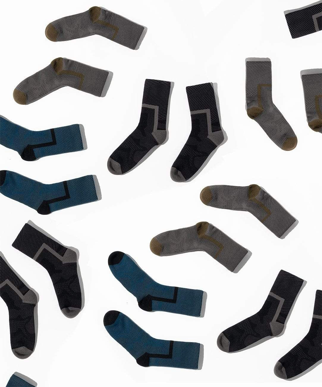 Crosspoint Essentials Waterproof Socks: Horizon