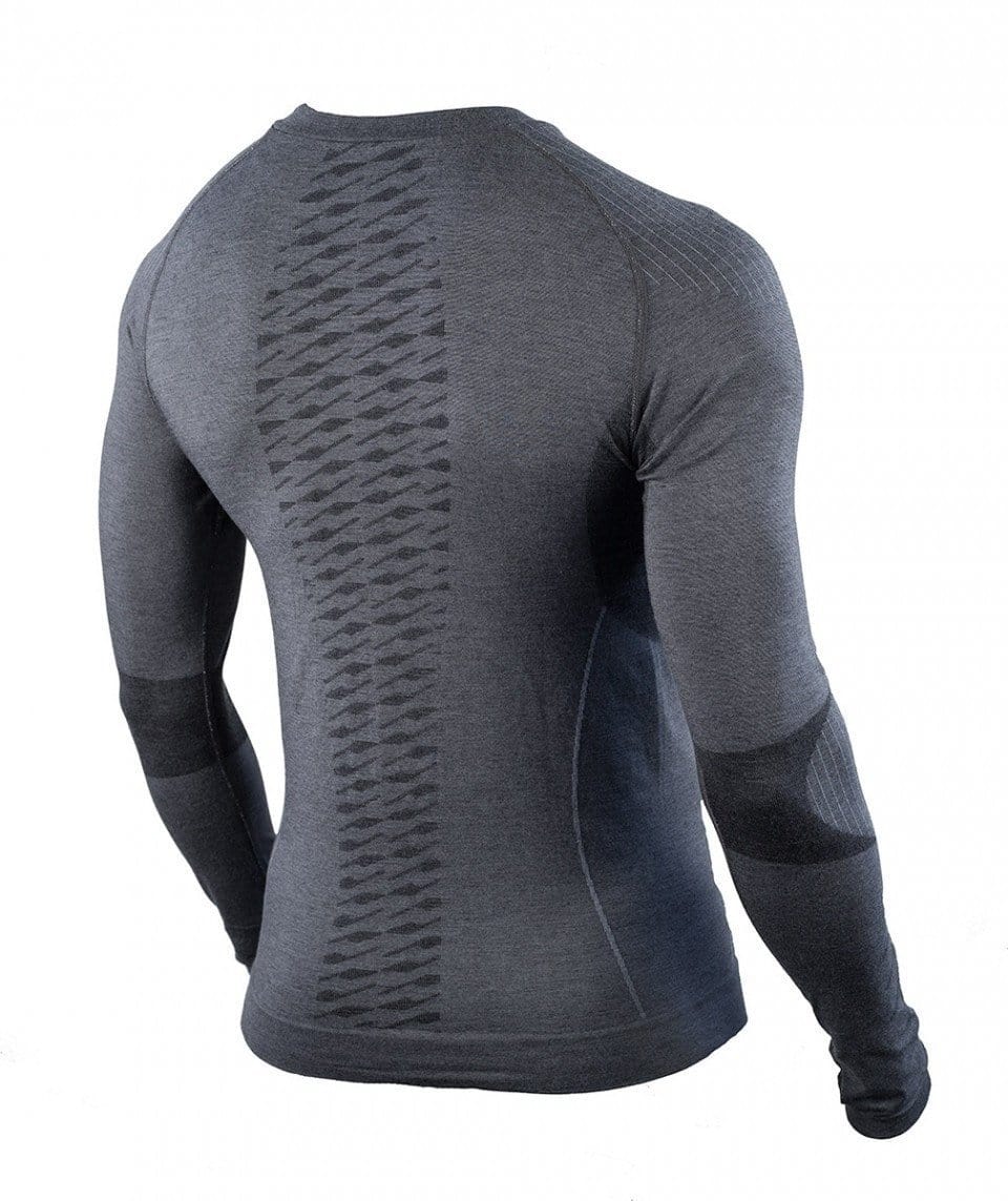 Body-Mapped Men's Cycling Long Sleeve Baselayer