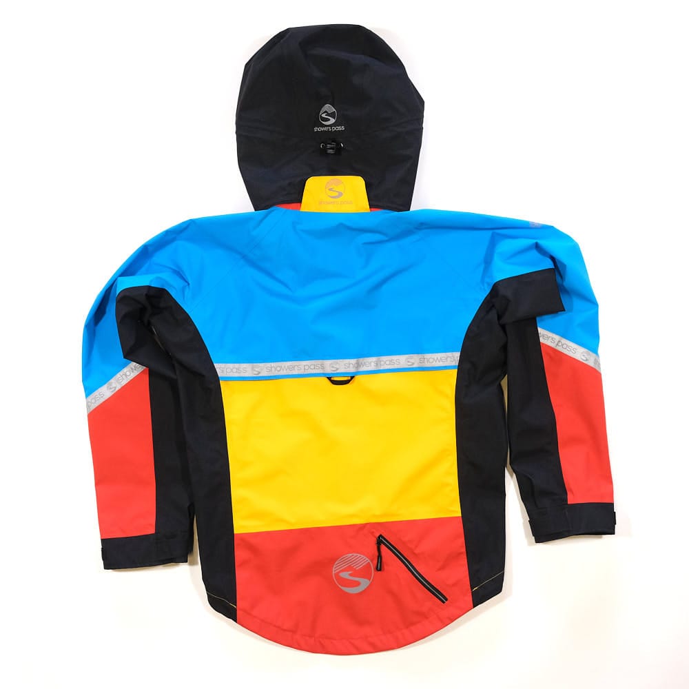 Buy Black Yellow Pink Blue Windbreaker Hood Jacket Waterproof. Online in  India 