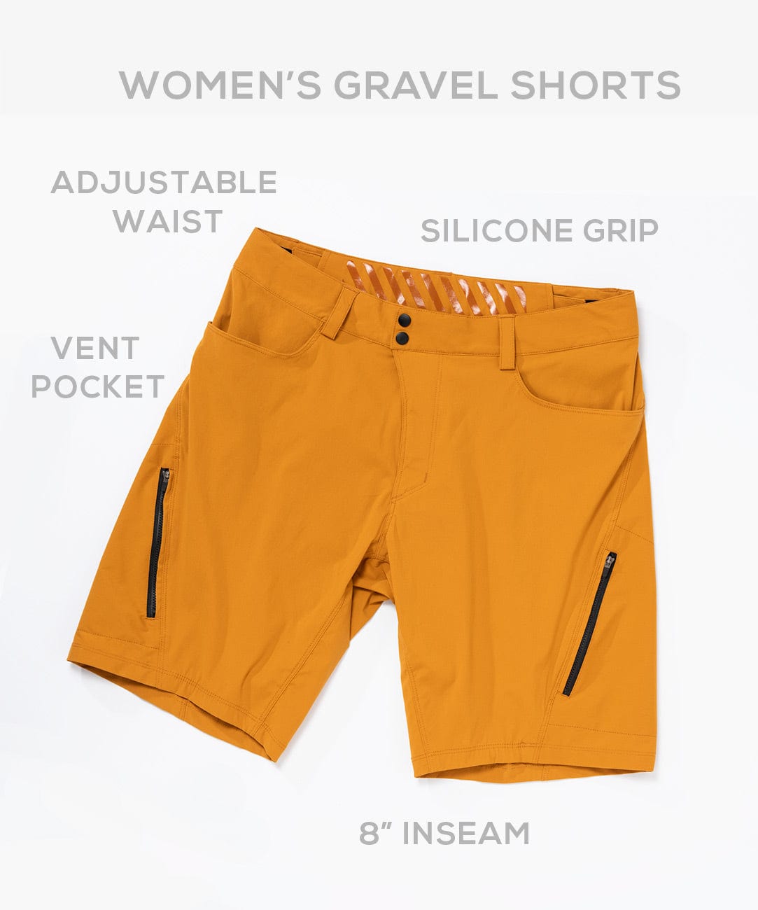 Women's Gravel 8" Shorts