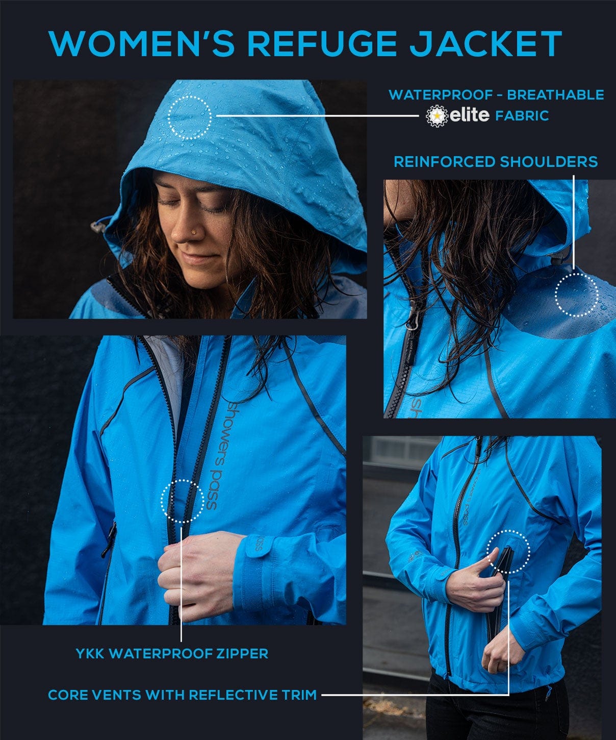 Craghoppers Toscana Womens Waterproof Rain Jacket Ladies Outdoor walking  coat
