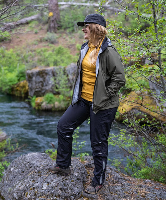 Womens Ultralight Rain Pants  Lightest Waterproof Breathable Hiking   Zpacks
