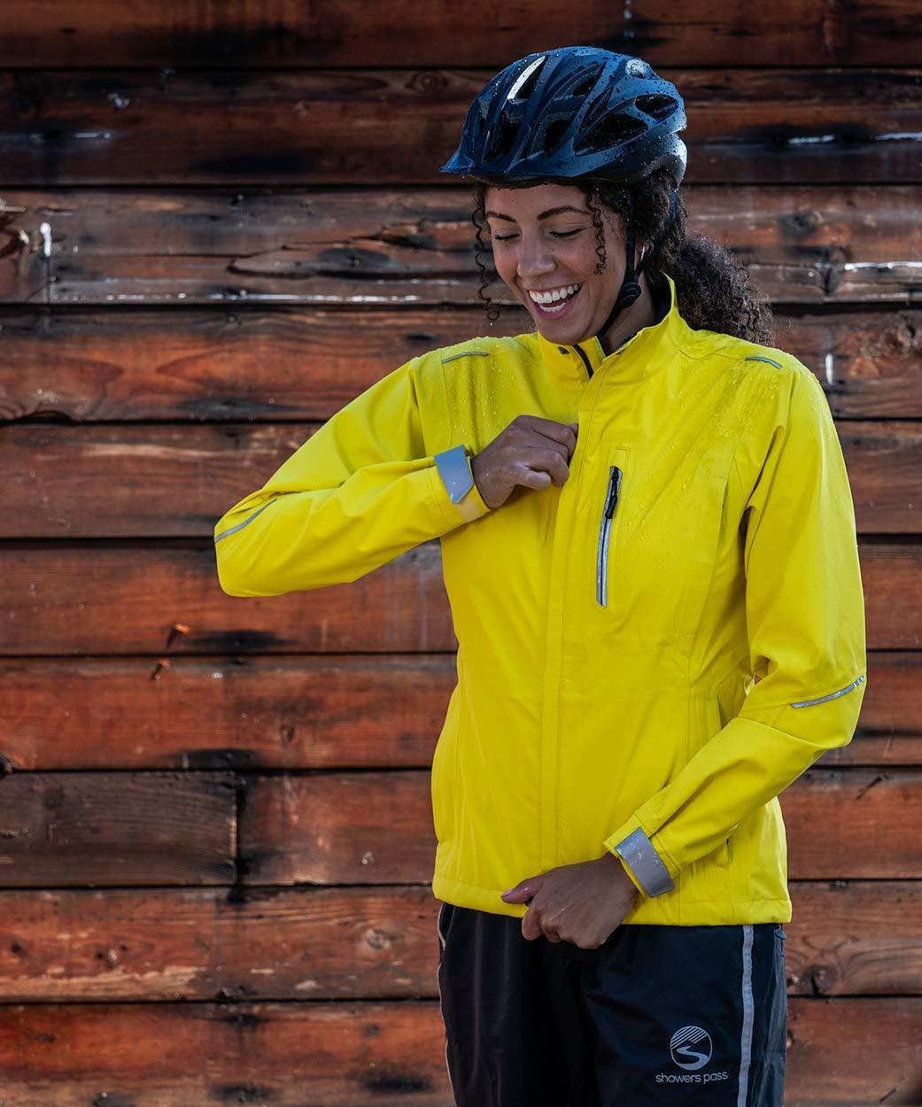 Showers Pass Women's Transit Jacket CC - Small - Yelling Yellow